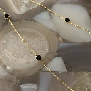 Kendra scott Tina colorbar necklace gold